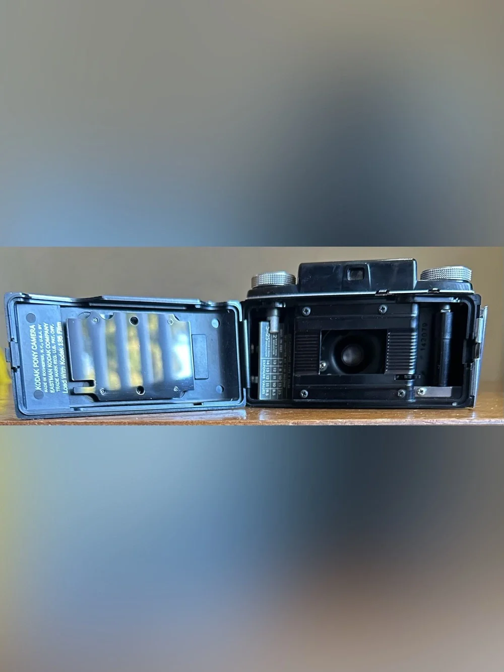 Vintage Kodak Pony II 35mm Film Compact Viewfinder Camera w/ 44mm Anastar Lens